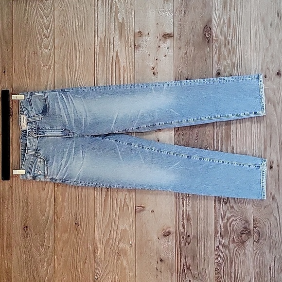 AG Adriano Goldschmied Size 27 Straight Leg High Rise Jeans - Picture 1 of 7